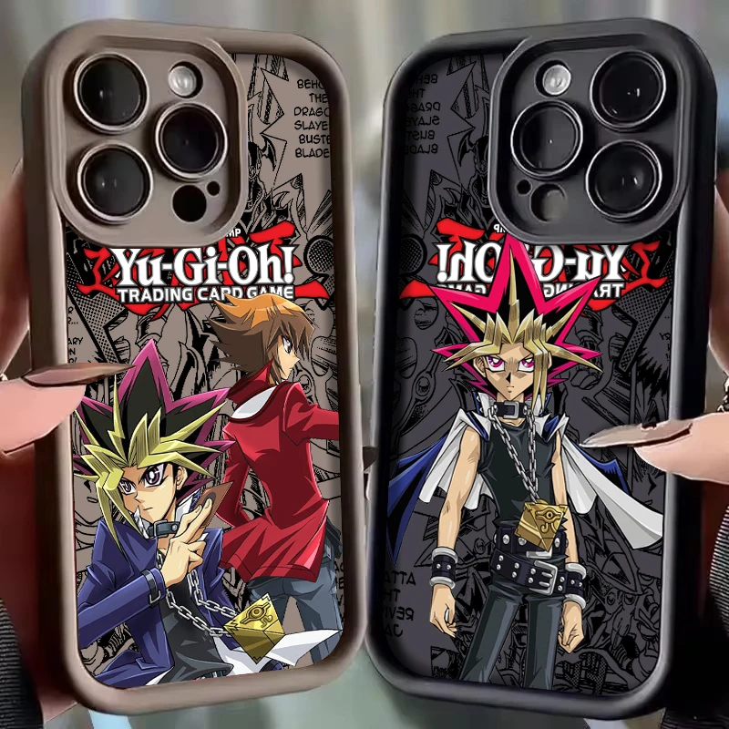 Yu Gi Oh Anime For iPhone 15 14 13 12 11 Pro Max XS Max X XR 7 8 Plus 6S Eye Ladder Phone Case