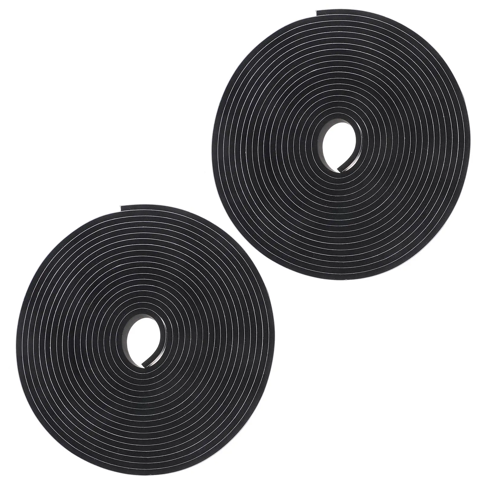 

2 Rolls Tape 1 Inch x 1 8 Inch Seal Strip Door Sealing Strips Doors Windows Weatherproof Insulation Foam