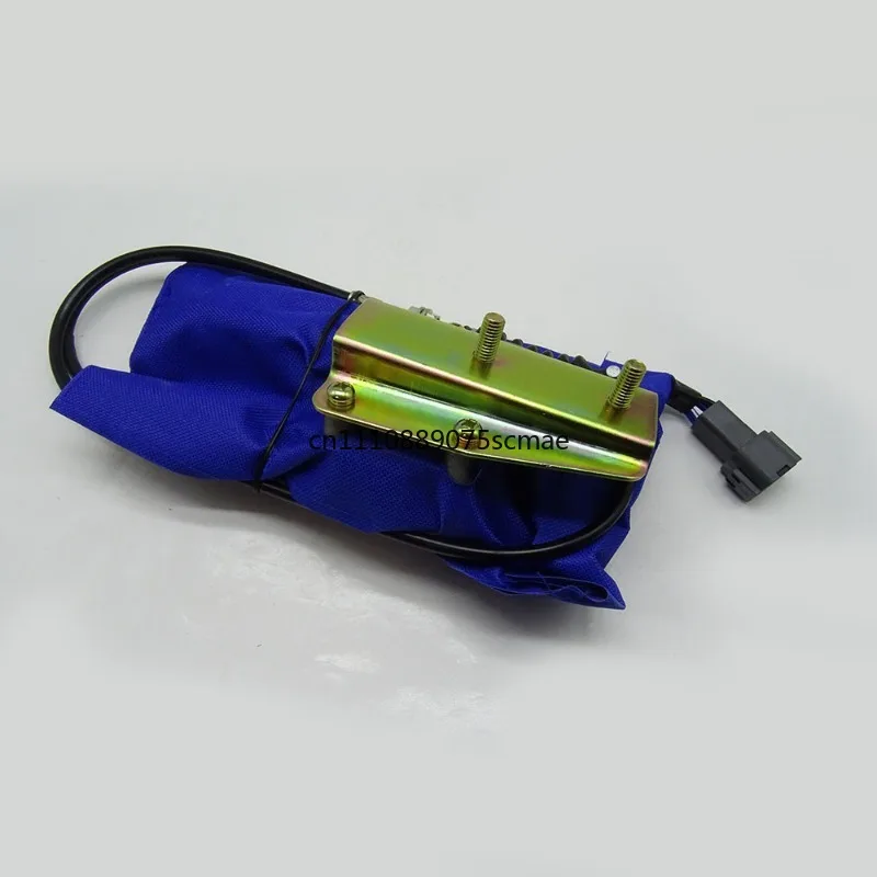 

24V Flameout Motor Solenoid Valve For Sany Excavator SY215 SY235 Fuel Stop Motor Ash Plug