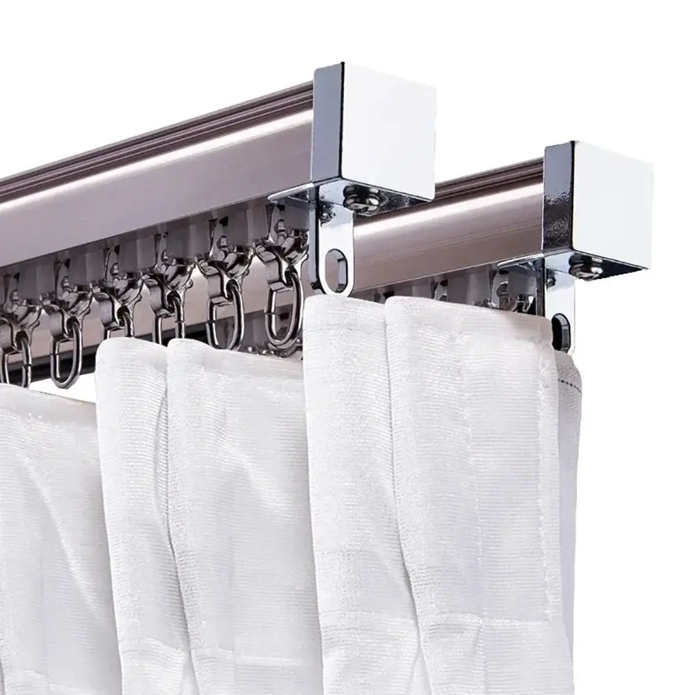 

10 шт., прямые изогнутые ролики для штор, колеса для рельсов, крючок для штор, кольцо-ползунок, декоративный карниз, шкив