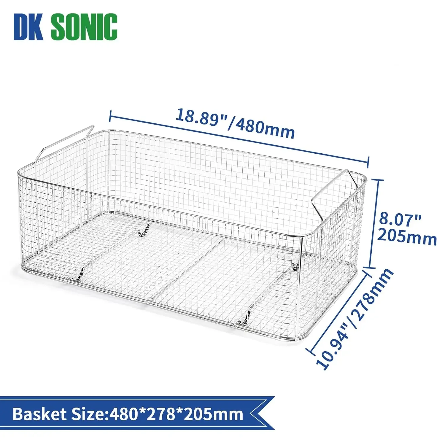Limpiador ultrasónico, limpiador sónico profesional de 37L con cesta de limpieza. Limpiador de piezas ultrasónico de control digital para limpieza