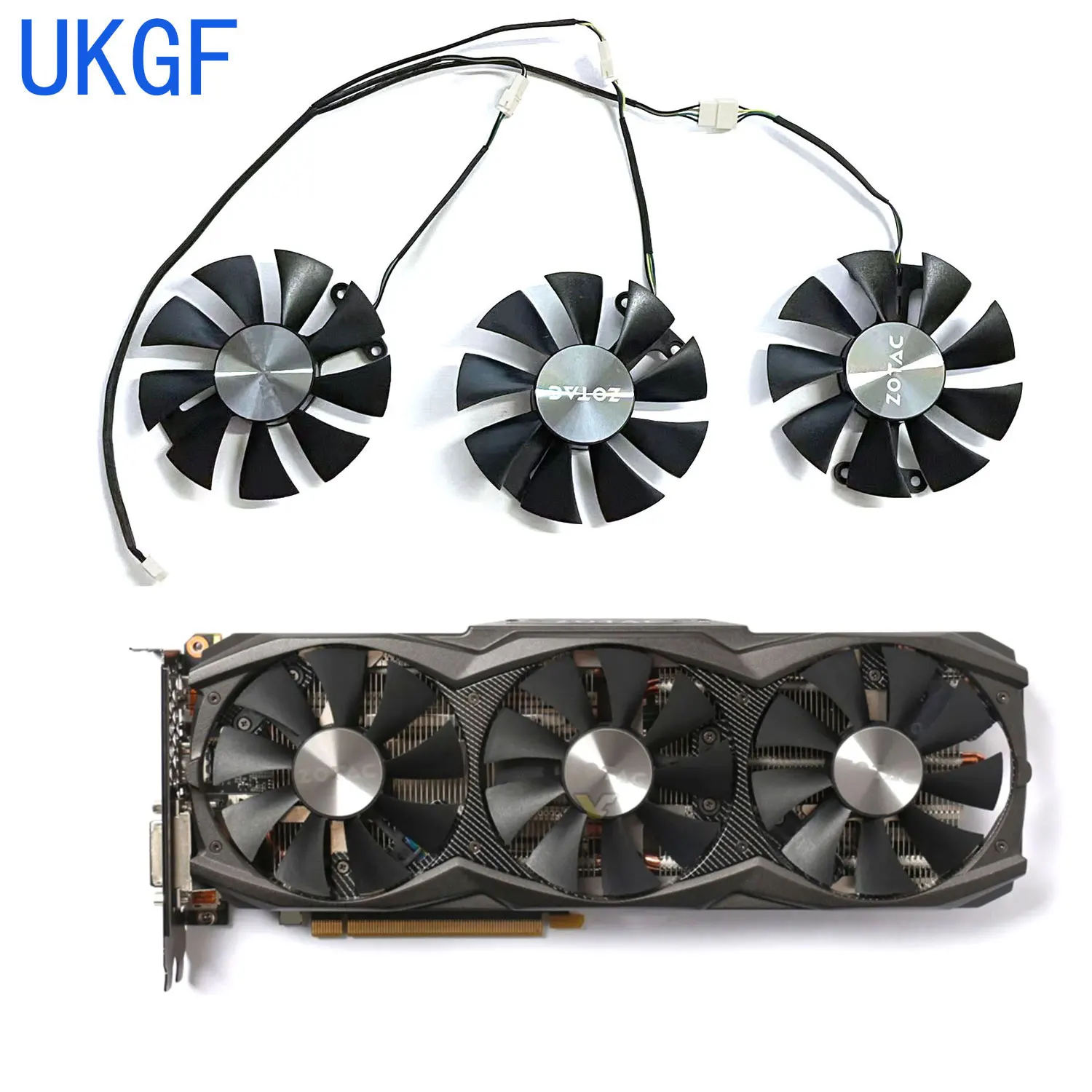 

Новый для ZOTAC GeForce GTX970 980ti AMP! Сменный вентилятор для видеокарты Extreme Core Edition GA91S2U