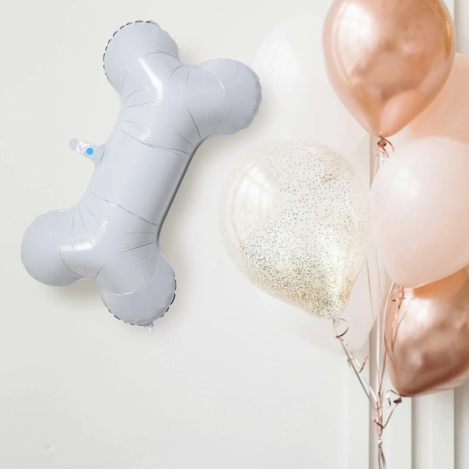 

5Pcs Bone Balloon Aluminum Foil Decoration Valentine Party Room Layout Funny Party Props Balloon Valentine Decoration