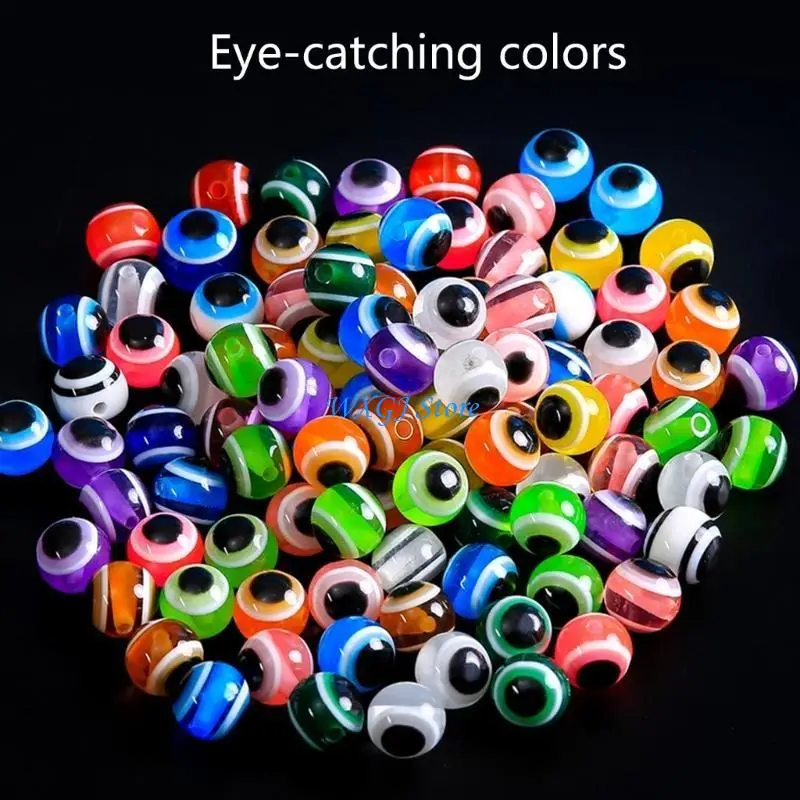 37JE Colori Misti Perline Occhi Pesce Perline Da Pesca Perline Palline Galleggianti Set Perline-image