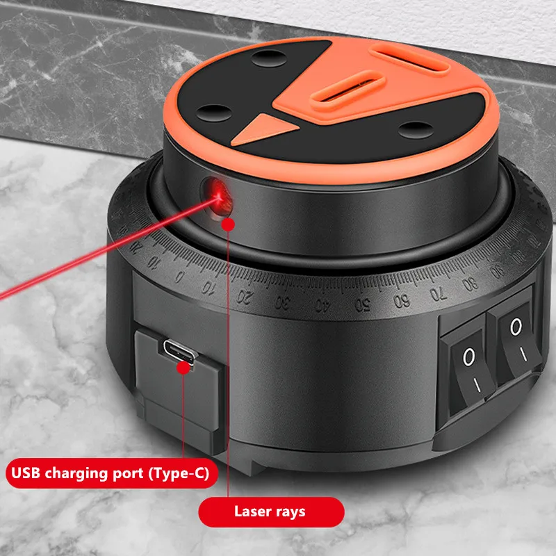 Kolektor Debu Pengeboran Listrik 360 ° Laser Tingkat 2 In 1 Dinding Hisap Vakum Bor Debu Kolektor Alat Pembersih Debu Dropship