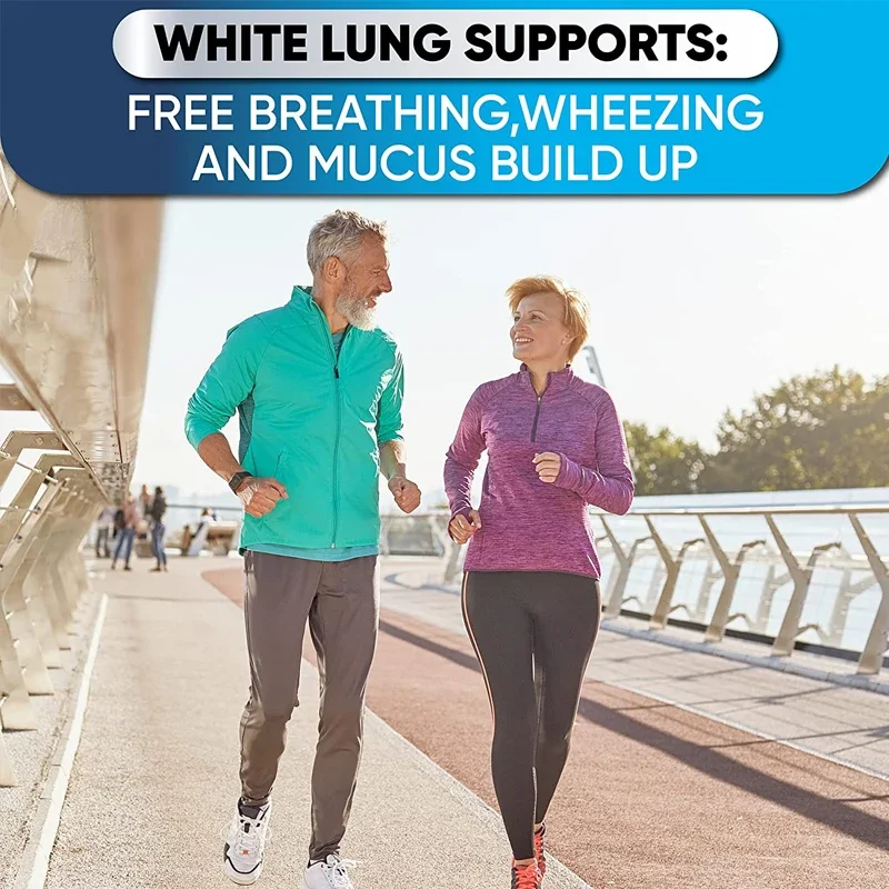 Lungs Respiratory System Health Supplement, purifies the lungs and enhances deep cleansing of the lungs and bronchial tubes