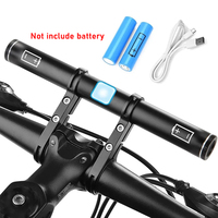 Bike Handlebar Extender USB Charge Bicycle Handlebar Extension Aluminum Bracket Mount Holder Accessories Bicycle Extension Stand