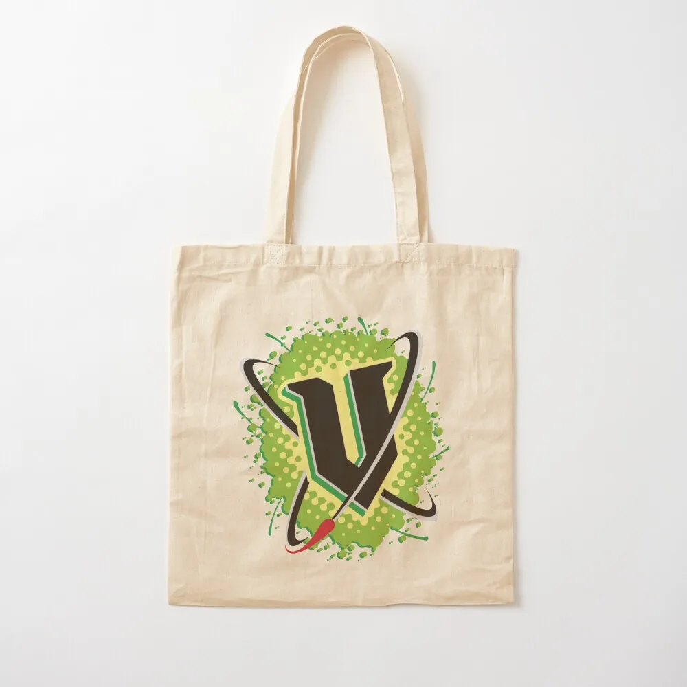 V Energy Logo (Corner) Tote Bag shopping bag logo canvas shopping bag Canvas Tote