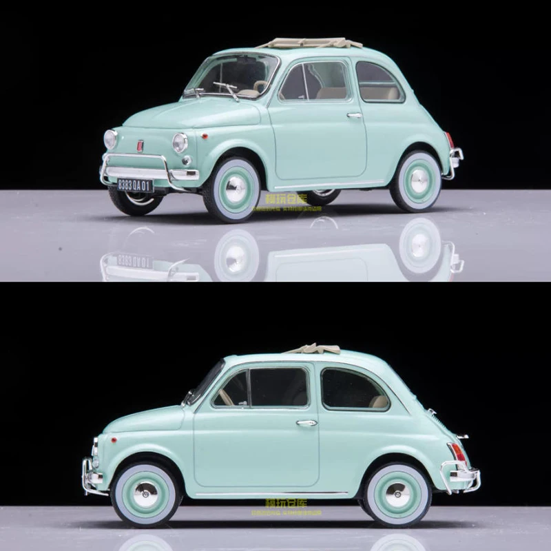 

NOREV 1:18 Scale Fiat 500 L 1968 Simulation Alloy Car Model Static Display Collectible Toy Gift Souvenir Decoration