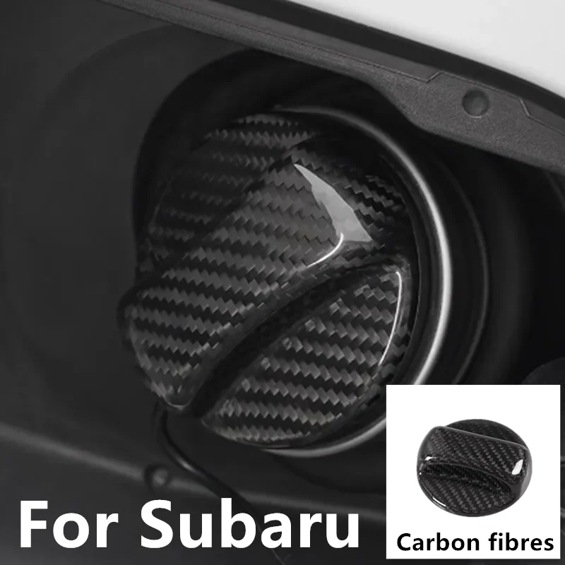 

Carbon Fibre Fuel Tank Cap For Subaru STI WRX STI XV BRZ FORESTER IMPREZA Car Fuel Tank Cap Decorative cover