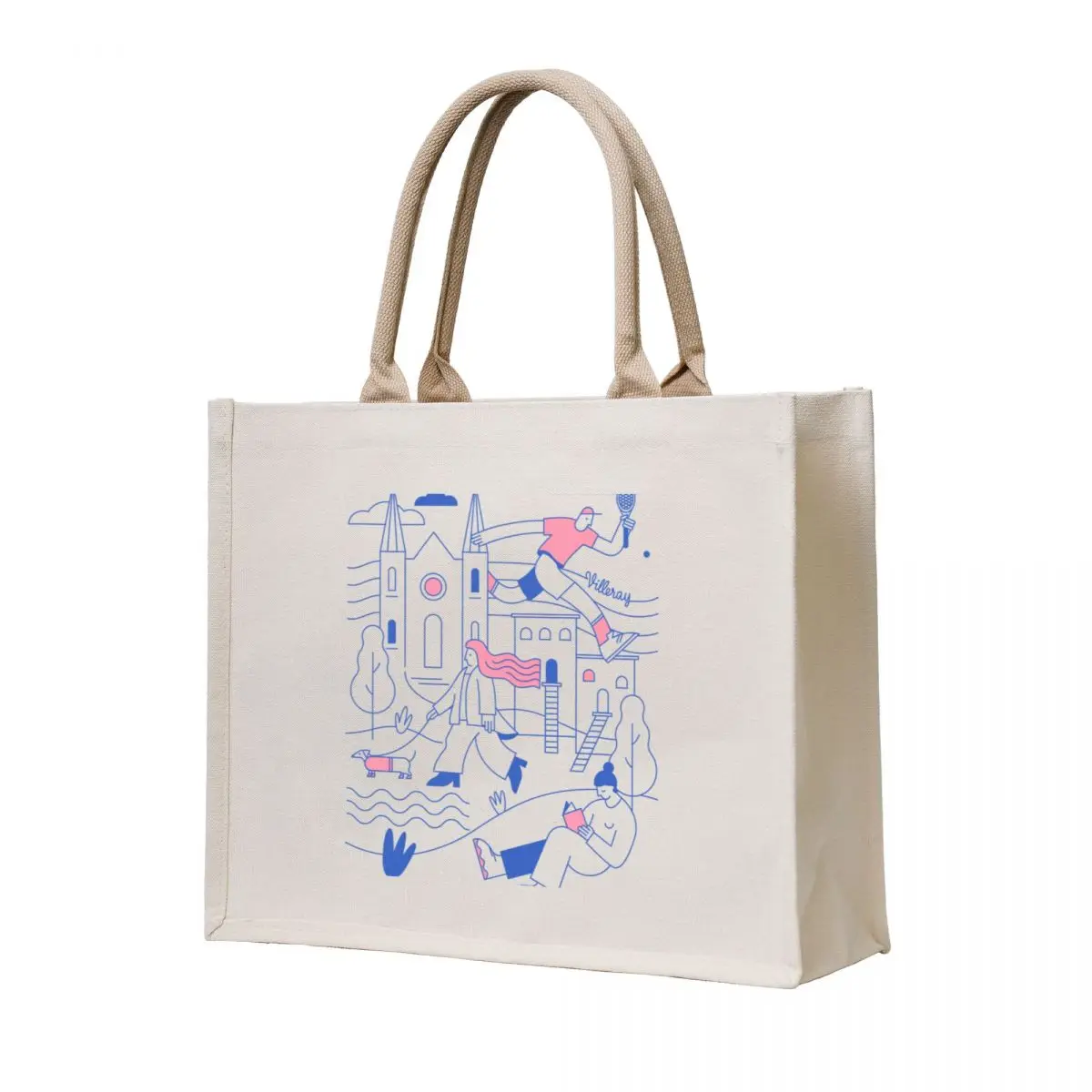 

Villeray Tote Bag tote bag screen canvas bags Women's shopper shopper bag women