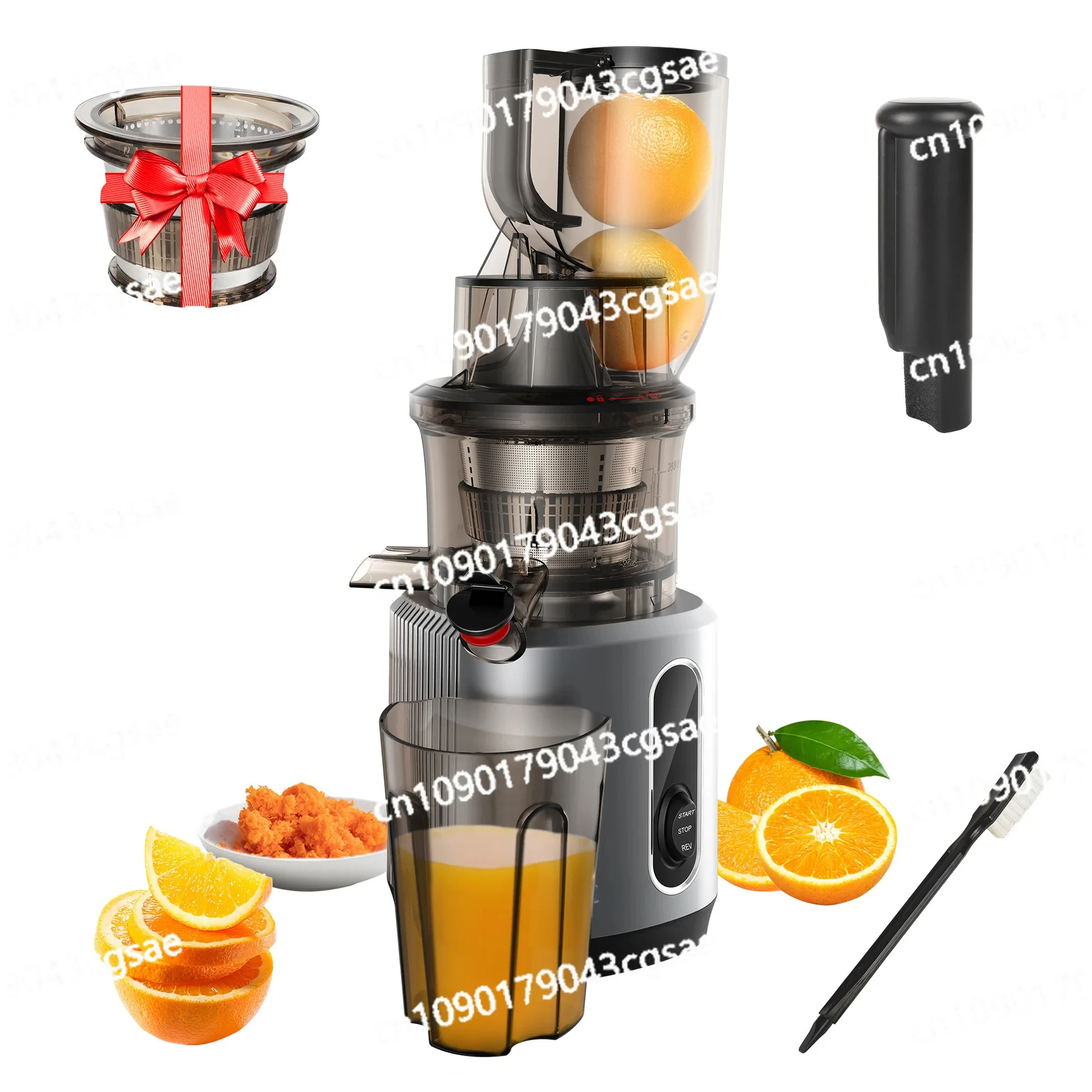 Raw Juice Machine Large Diameter Slow Juicer Household Electric Slow Juicer Slow Juicer