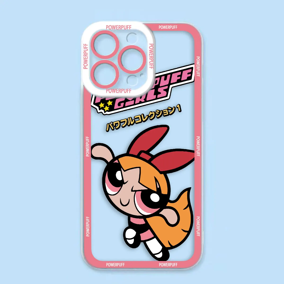 The P-Powerpuff Girls Movie Cover Clear Phone Case For VIVO S1 Z1X V20 V20SE V21 V21E V23 V23E V25 V27 V27E V29E V30E Case Funda