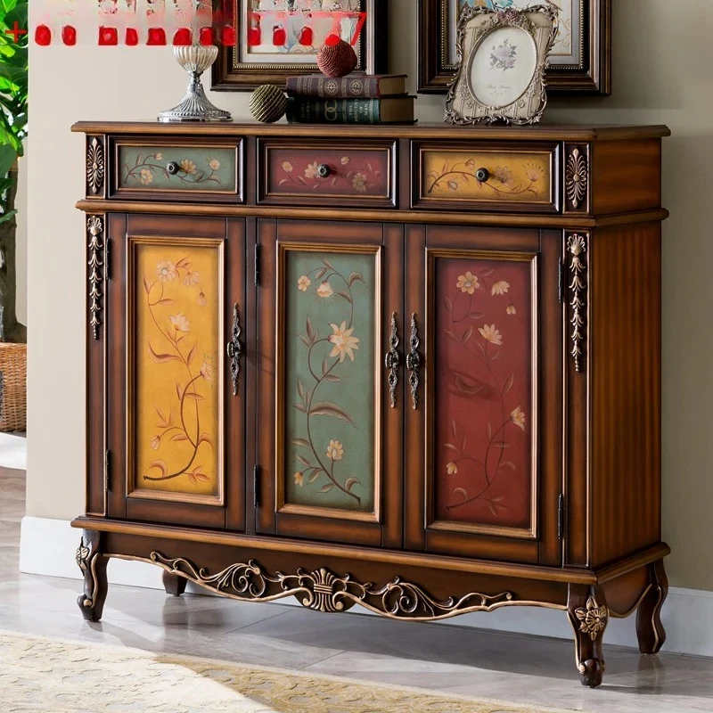 

Бытовой входной шкаф от двери до двери Шкаф для прохода большой емкости Китайская роспись