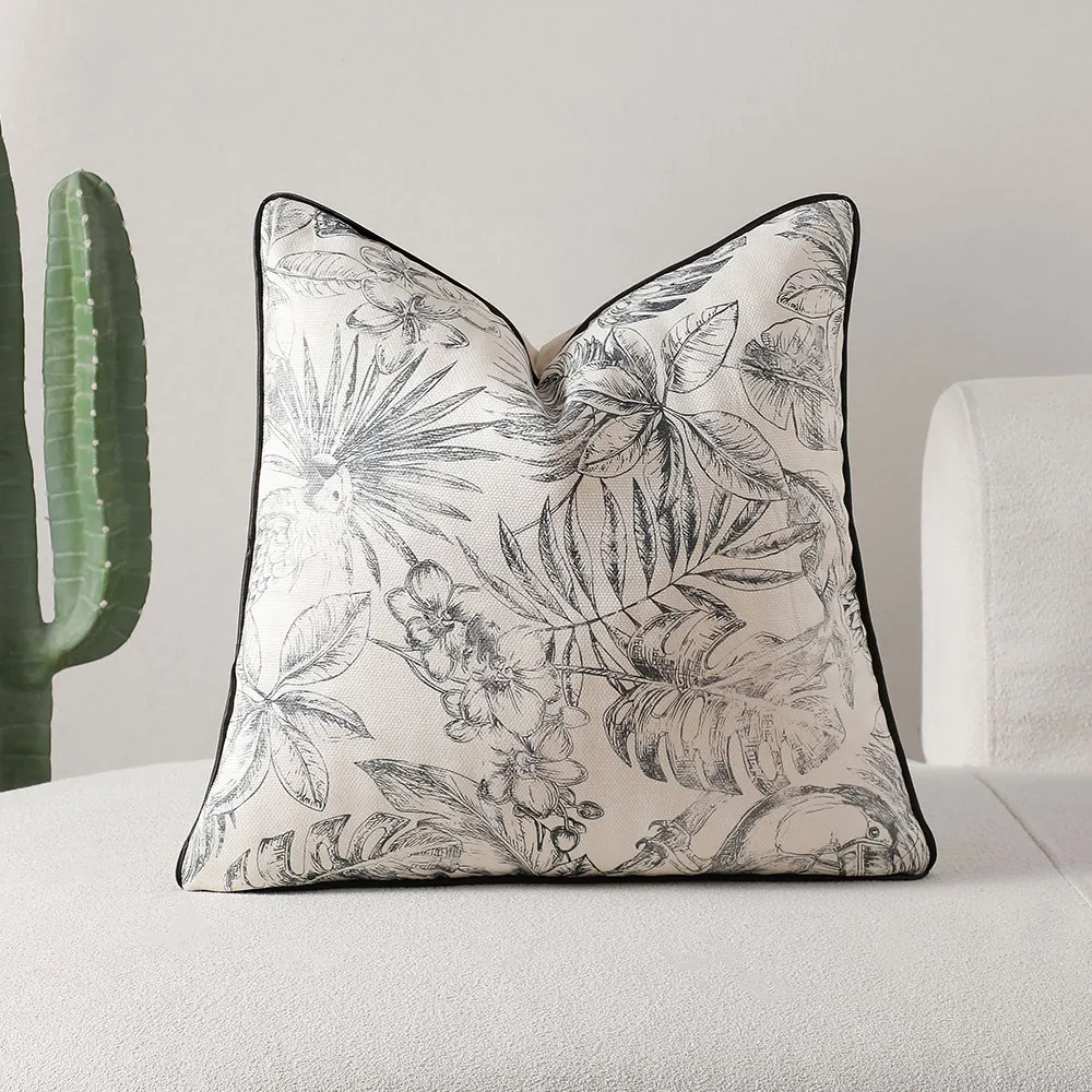 Bedruckte dekorative Kissen bezug weich ins nordischen Stil Sofa Kissen bezug Wohnzimmer Dekorationen Funda Cojines de 45x45