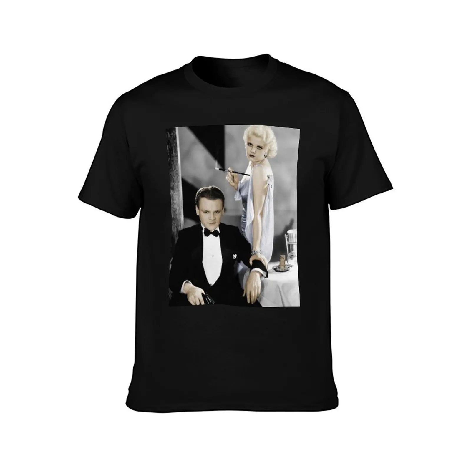 James Cagney and Jean Harlow T-Shirt Relaxed Fit Casual Short Sleeve Top T-Shirt