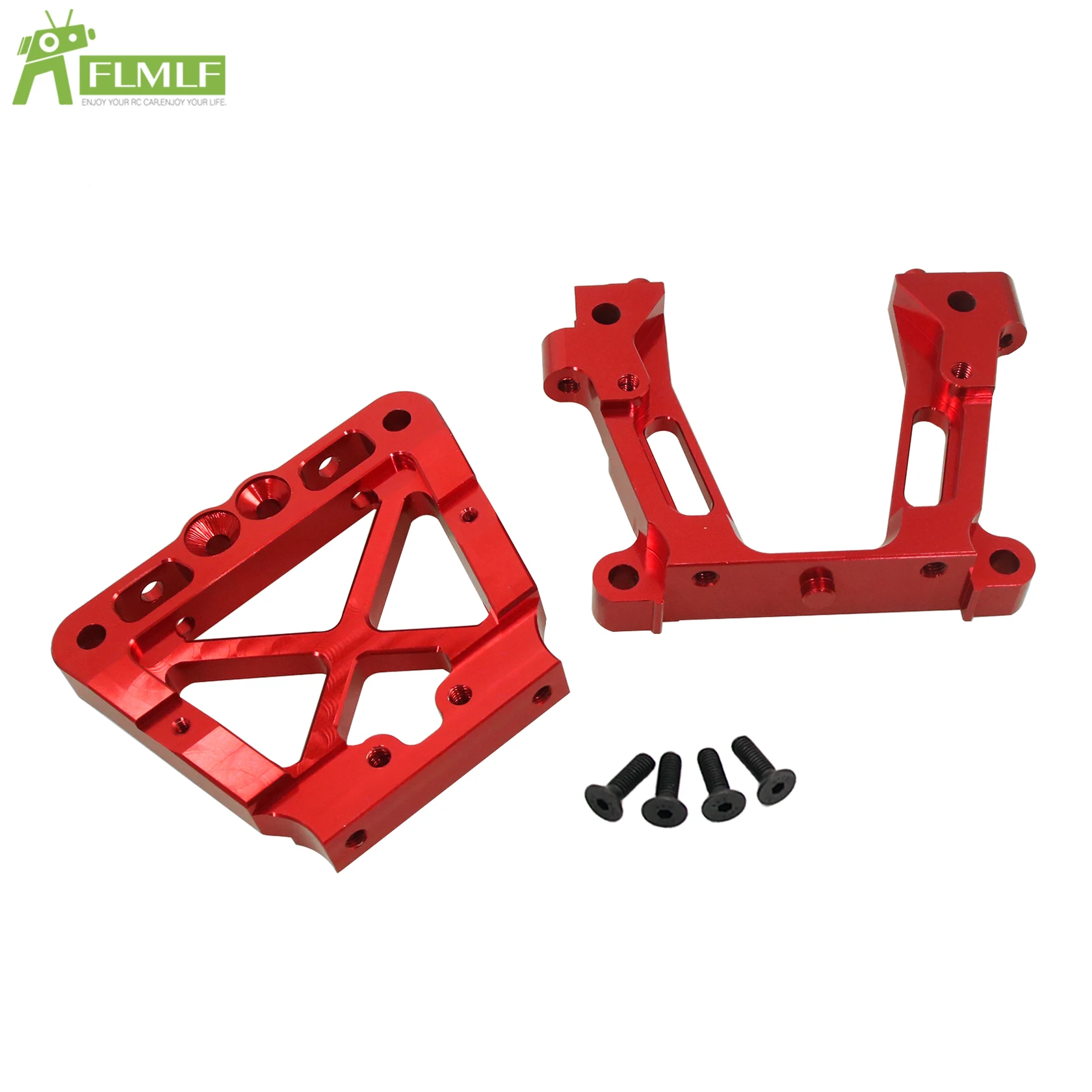 CNC voor- of achterwielnaafdrager of draagarm of schot- of schoktoren ondersteuningsset voor 1/5 HPI ROVAN KM BAJA 5B 5T 5SC