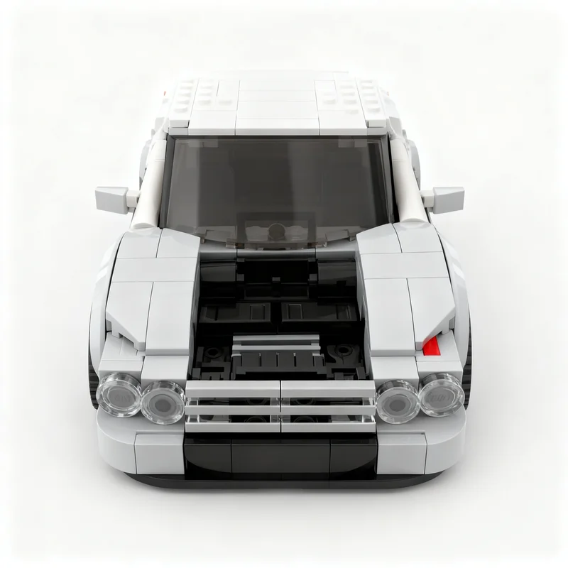 405pcs MOC Mercedessed Benz CLK GTR 11 City Champions Model Building Blocks Construction Toy Christmas Gifts DIY Creative Idea view 3