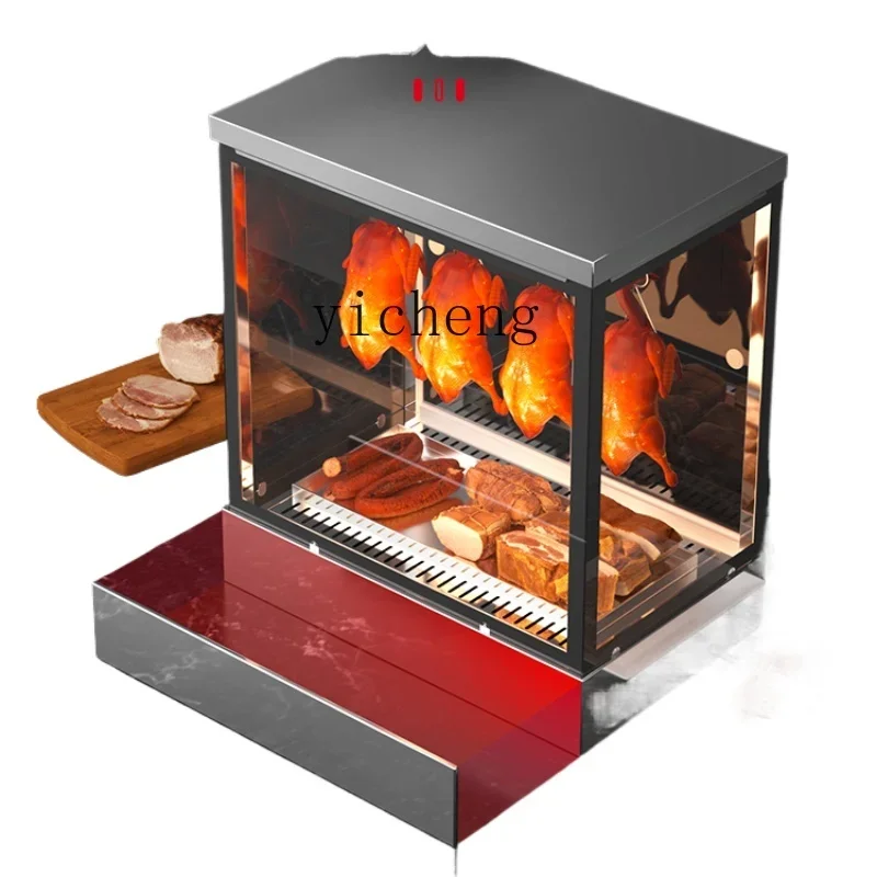 

Roast Duck Roast Heated Display Cabinet Constant Temperature Incubator Heating Cabinet Desktop Insulation Display Cabinet