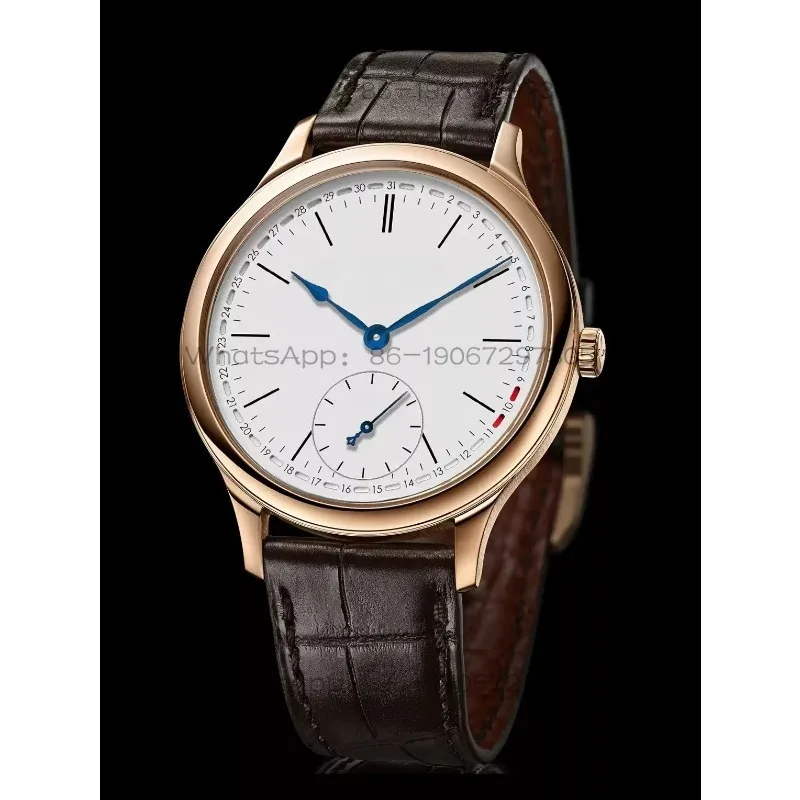 Business simple small three-pin matrix calendar automatic long power mechanical watch