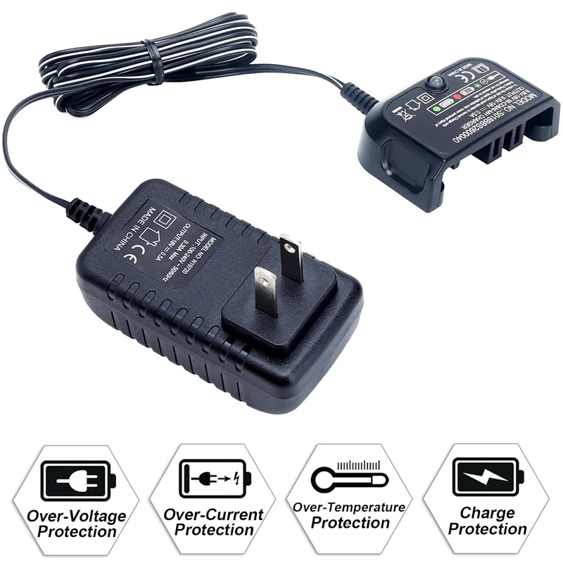 

Сменное зарядное устройство для Black & Decker 9,6-18 В A12 A12-X HPB18 HPB14 HPB12 HPB96 HPB18-OPE NI-CD NI-MH зарядное устройство