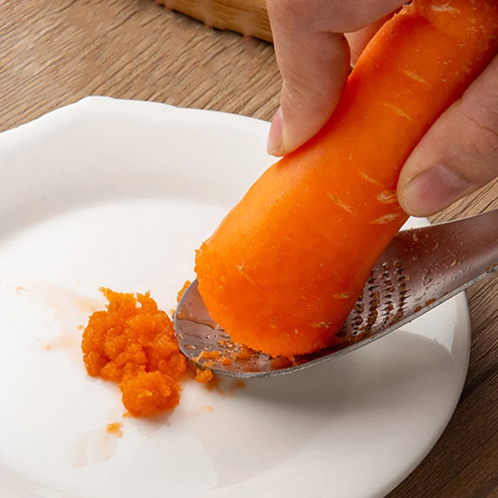 

2Pcs Stainless Steel Graters Multi-Function Garlic Mincers Household Ginger Grinders Convenient Food Graters Wear Resistant