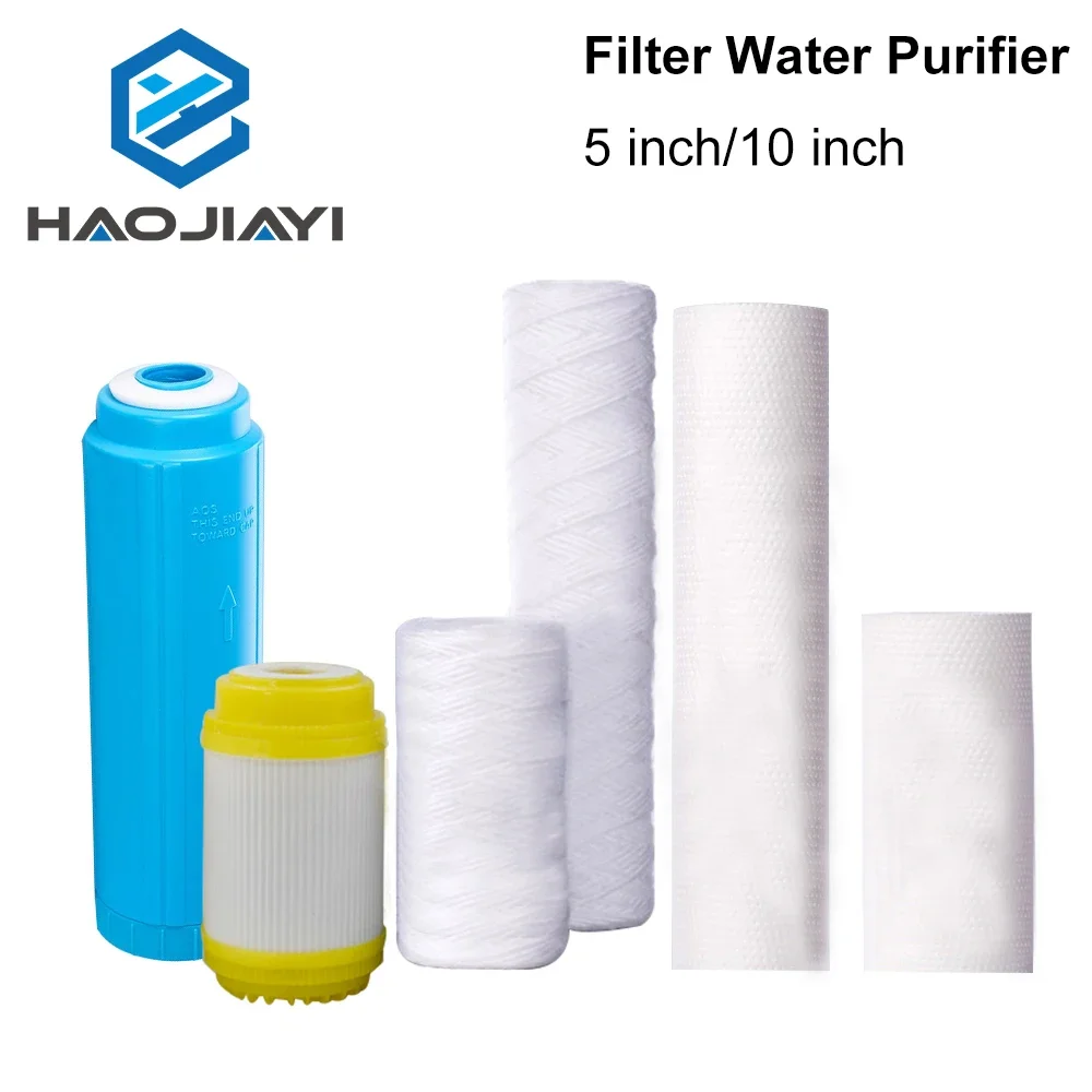 Filter Water Purifier 5 inch/10 inch Laser Deionized Resin Filter for Fiber Laser Chiller