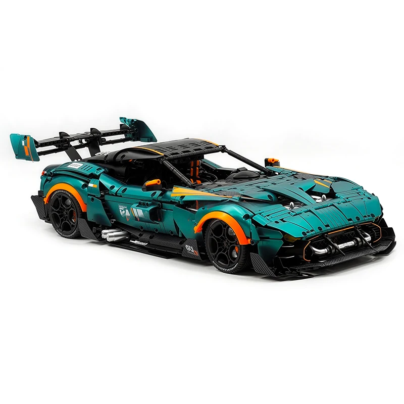 Technische 1:8 Vulcan Super Sport Voertuig Bouwstenen Set GULY 10647 Hypercar Model Bricks DIY Speelgoed voor Volwassen Chrismas Geschenken