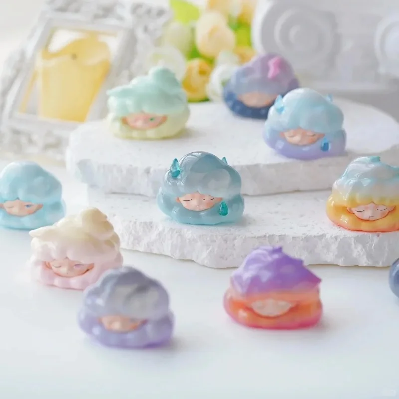 New Genuine Mini Blind Box Yumo Collection Of Clouds Series Cute Doll Mystery Gift Box Collection Desktop Toy Ornament Xmas Gift