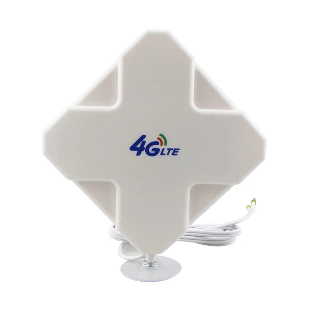 Hi-Gain 3G 4G LTE Outdoor 28dBi Directional Wide Band MIMO Antenna 700-2700MHz 3 meters RG174 Panel Antenna