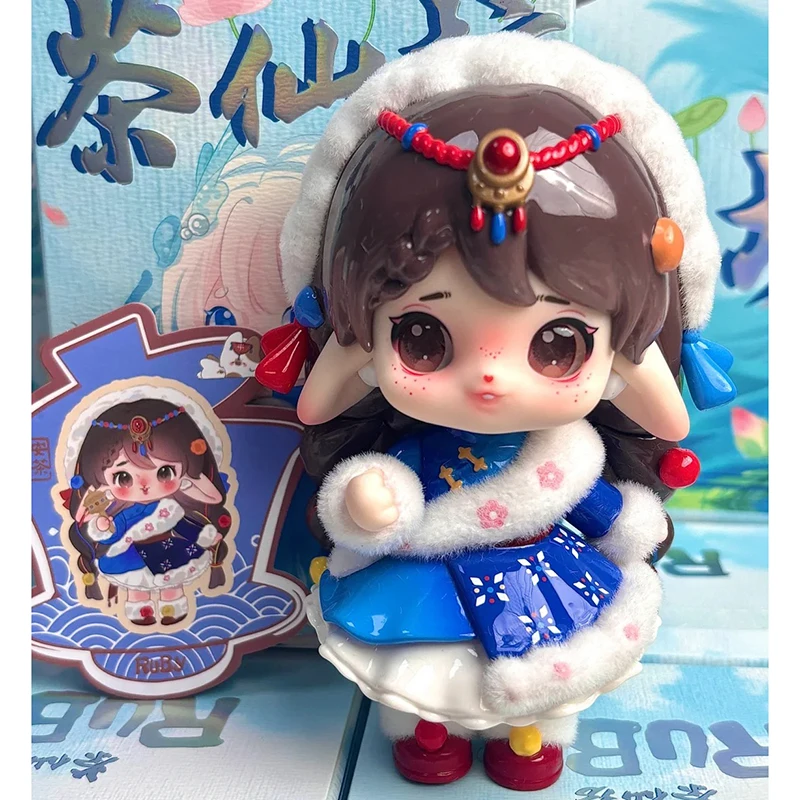 

Оригинальная аниме-фигурка глухая коробка Ruby Tea Fairy Temple Series Cute Model кукла фигурки коллекционные игрушки для детей рождественские подарки