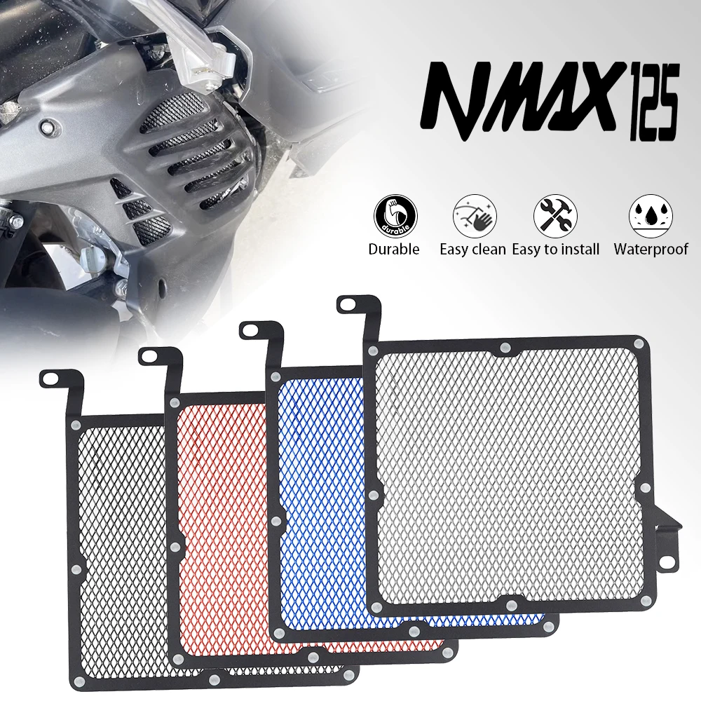 

NMAX 155 NMAX 125 2022 Motorcycle Aluminum Radiator Grille Cover Guard Protection FOR YAMAHA NMAX155 NMAX125 2020-2023 2021