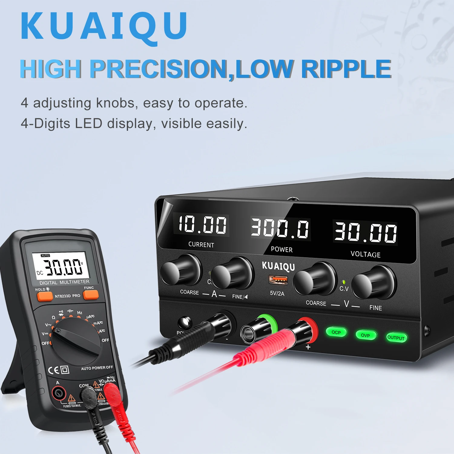 KUAIQU SPPS-H3010 Display a 4 - Electronics Repair Bench recensione e prezzo