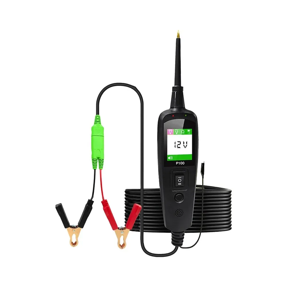 Automotive Circuit Diagnostic Tool 6-30V With Color LCD, Voltage Short Circuit Tester & Component Activator