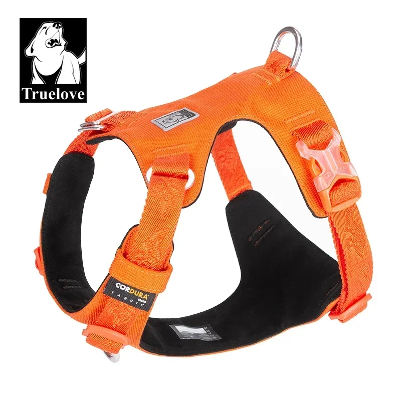 Truelove Dog Light Weight Harness Adjustable Outdoor Pet Medium Small Large Adjustable Outdoor Tactical Military Service TLH6281