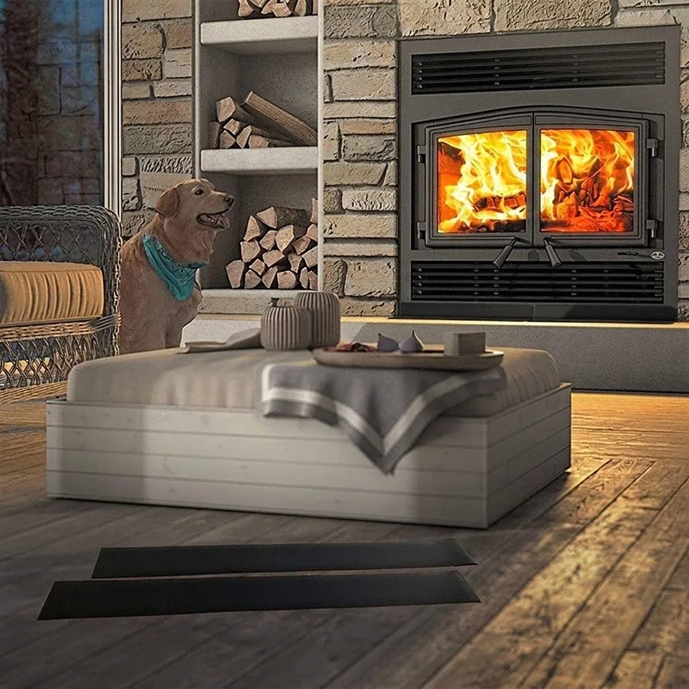 Fireplace Wind Guard Made of Magnetic Rubber to Deliver Consistent Draft Resistance and Fireplace Optimization