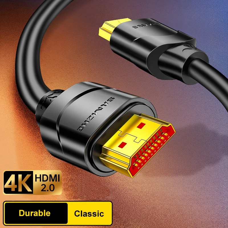 Samzhe 4K/60Hz Hdmi 2.0 Kabel Splitter Kabel Voor Mi Box Hdtv Hdmi 2.0 Audio Kabel Schakelaar adapter Voor Xiaomi PS4 Kabel Hdmi