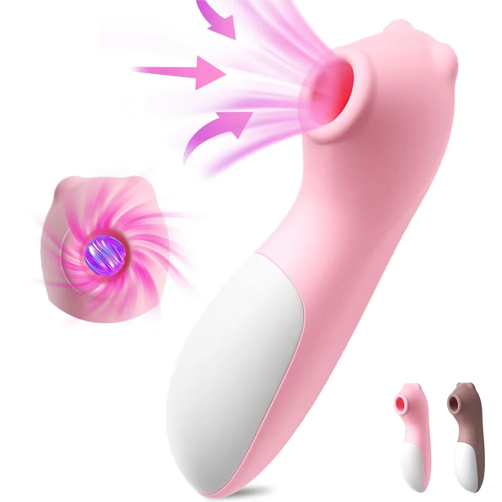Powerful Women Sucker Vibrator G-Spot Vagina Stimulator Clitoral Suction Nipple Oral Massager Sex Toys for Couples