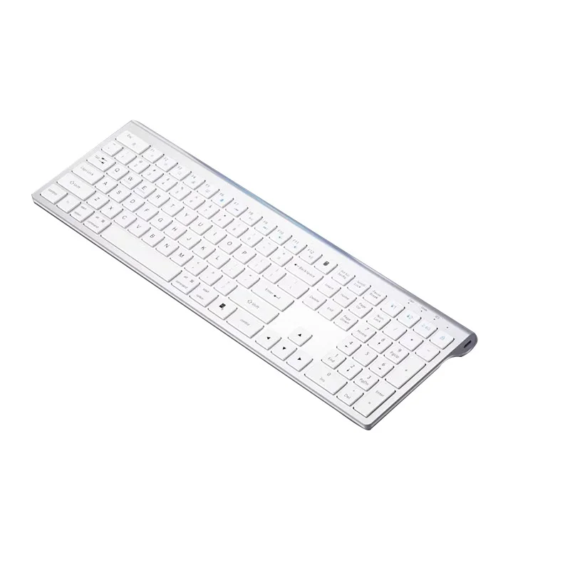 Wireless Bluetooth 5.0 Keyboard Type-C Rechargeable Keyboard for MacBook Pro Air iMac iPhone iPad Pro Air Mini Windows Linux