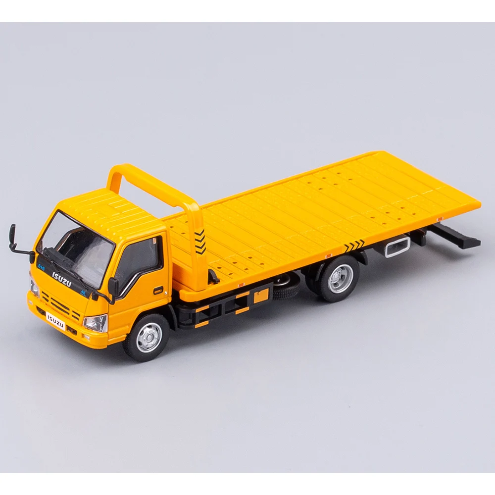 GCD 1/64 ISUZU 4K Engineering Vehicle Obstacle Clearing Vehicle Model Diecast Car Collection Toy Station with Display Box Gifts