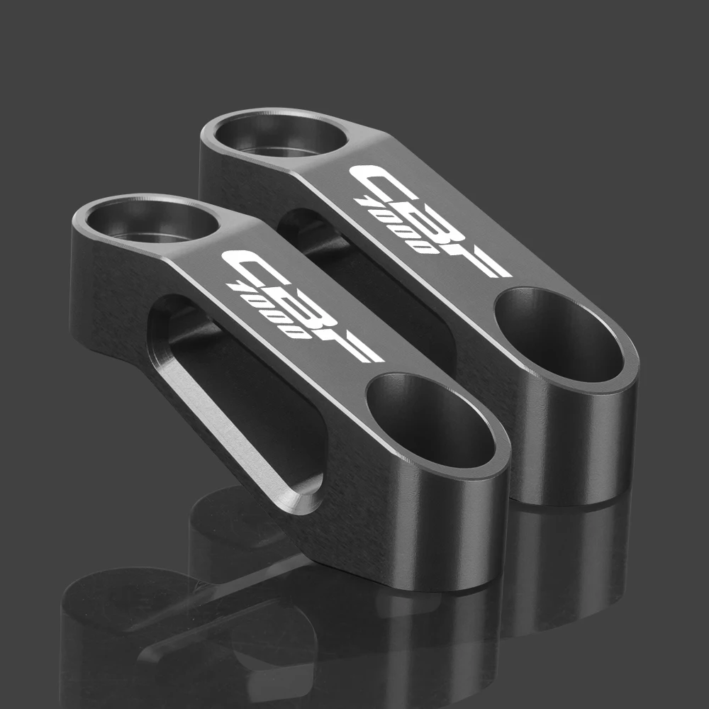 For HONDA CBF 600 1000 CBF-600 CBF 1000 CBF600 CBF1000 Motorcycle Accessories Rearview Mirror Extender CNC Aluminium Adaptor