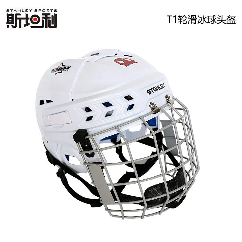 Wheel Skating Ball Head Helmet Land Drop Hockey Ball Helmet Mask Sports Protective Helmet