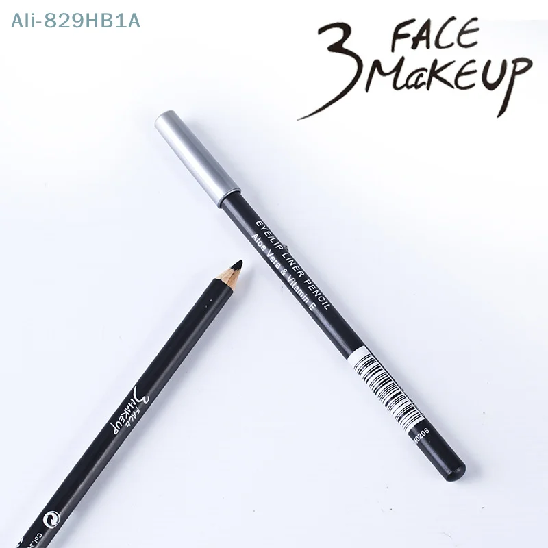 Professional Makeup Black Brown Eyeliner Eyebrow Pencil Waterproof Lasting