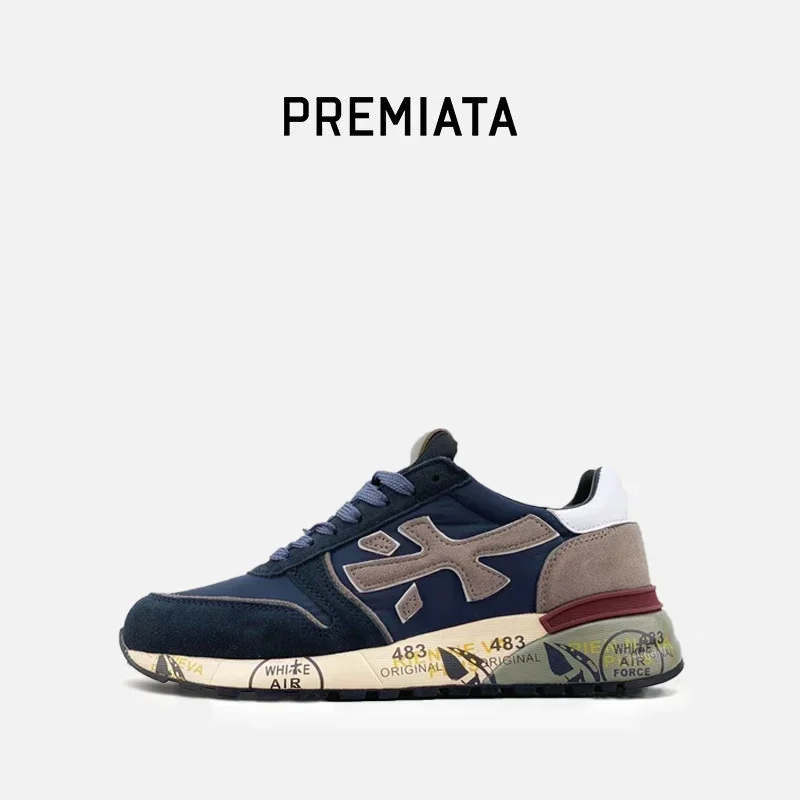 PREMIATA-Chaussures de sport élastiques pour hommes, CamSolomon, Pure, Original, Loisirs, Jogging, Été, Nouveau