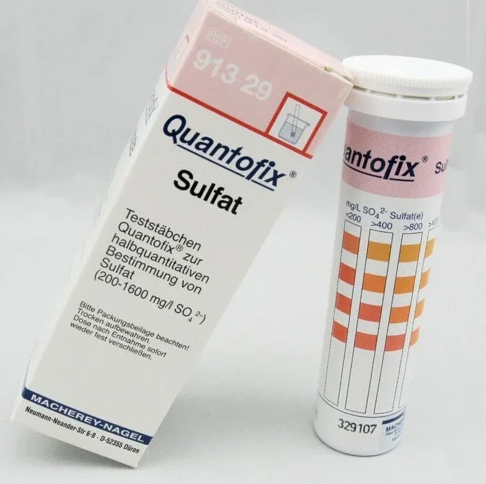 Sulfate test strip 91329 German MN sulfate rapid detection paper beverage sulfate test paper