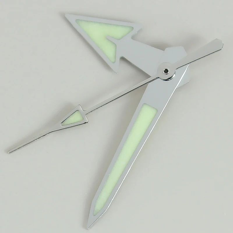 Accessori per la modifica delle lancette dell'orologio sostitutivi meccanici luminosi da uomo per movimenti NH35/36/38