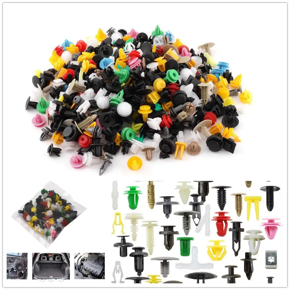 100pcs Universal Mixed Clips for FAW Bestune T33 T77 T99