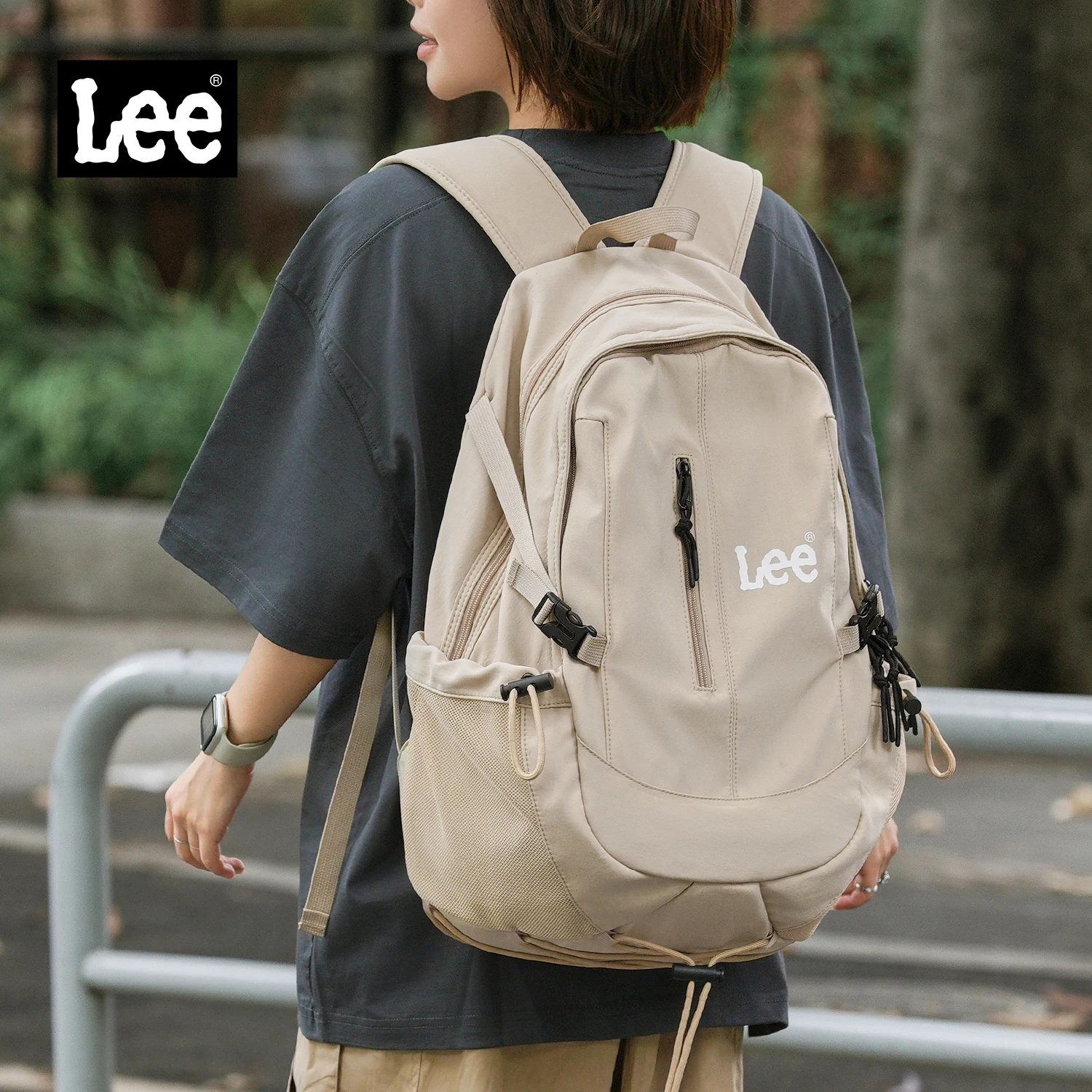 

LEE Large Unisex Ouitdoor Travel Climb Backpack Waterproof Hiking Mountaineering Rucksack College Student 16 Inch Laptop Bag