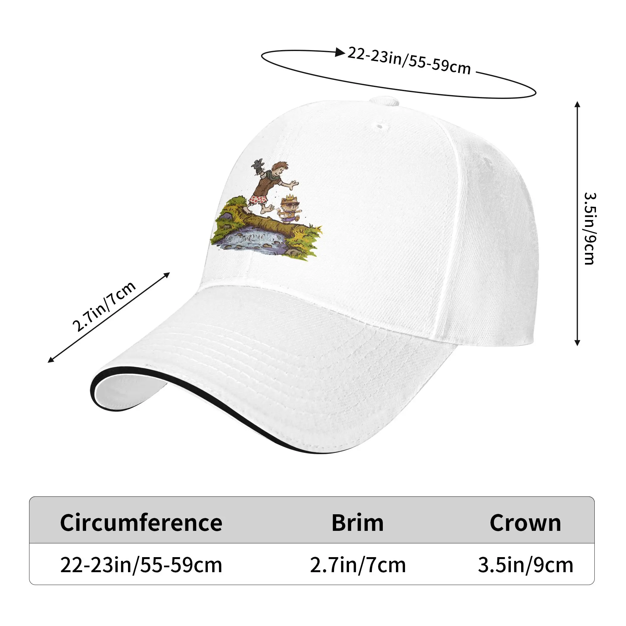 Carl And The Princess Dungeon Crawler Carl Baseball Cap  Outdoor Gym Sun Visor Hip Hop Hats Women Men  Retro Print Snapback Cap
