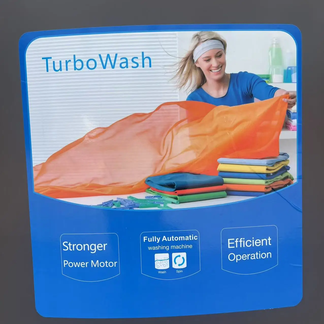 STLF10KG 15KG Caricamento dall'alto Lavatrice completamente automatica Versione inglese Supporto Turbo Wash/Lavata ad acqua calda 10 programmi Spina UE